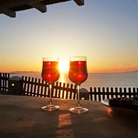 On The Rocks Best Sunset In Mykonos Island ヴィラ *